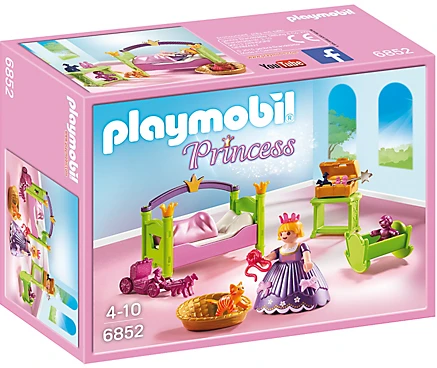 PLAYMOBIL®Chambre d'enfant originale, 6852, clic, cadeau, enfant, fille,  jouet, travaux - AliExpress