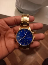 Reloj de pulsera de acero inoxidable para hombre, cronógrafo de cuarzo, estilo militar, informal, de negocios, a la moda, de lujo