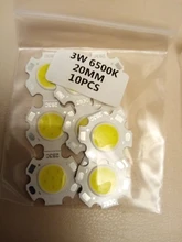 Light-Bulb Led-Source-Chip 20MM 10pcs High-Power Led Cob 3W 10W 28MM 5W 7W for DIY 240-260ma