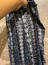 Pantalones acampanados de pierna ancha para mujer, pantalón informal, holgado, Estilo bohemio, Floral, Hippie, gitano, Palazzo