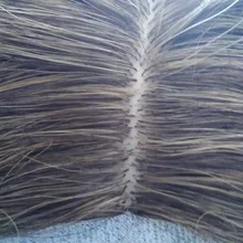 HENRY MARGU-Peluca de cabello sintético para mujer, largo ondulado, color rubio y marrón, fiesta de Cosplay, fibra resistente al calor Afro