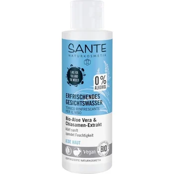 

Sante refreshing tonic for any type of skin with bioaloe and bioextract of chia seeds