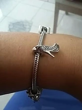 Nuevo 925 Plata niño niña de copo de nieve cazador de sueños de plumas oso zorro estrella del cielo cuentas Original pulsera de abalorios Pandora para manualidades joyería