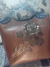 Brand Women Handbag Luxury Tote Messenger-Bag High-Quality Ladies for Rose-Print Large-Capacity