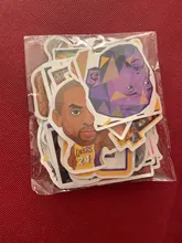 Pegatinas de Kobe Bryant para niños, pegatinas de juguete impermeables para equipaje, portátil, teléfono, Skateboard, 50/75 Uds. Adhesivos de baloncesto