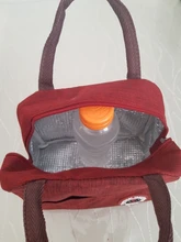 1 Uds fresco refrigerado bolsas de Nylon impermeable portátil cremallera térmica Oxford bolsos para la comida para mujer conveniente bolsa de caja de almuerzo bolsas de comida