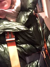 Coats Down-Jacket Female Winter TWOTWINSTYLE Autumn Womens Cotton Warm Thick Plus Ribbons