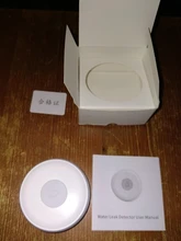 Sensor de fugas de agua tuya ZigBee, alarma de fugas de agua de inundación compatible con zigbee gateway smartthings APP smart life, 1/4 Uds., nuevo