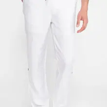 Дефакто мужские летние повседневные длинные штаны мужские на шнуровке одноцветные штаны мужские синий белый свободный низ Trousers-G8342AZ18HS