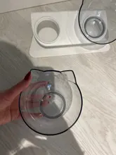 Cat-Bowls Bowl-Supplies Feeders Raised-Stand Double For Cats Dogs Non-Slip with Pet-Food