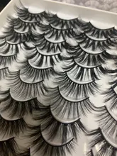 SEXYSHEEP-pestañas de visón de imitación 3D, 5/8/20 pares, suaves, voluminosas, pestañas postizas naturales, herramienta de maquillaje de ojos