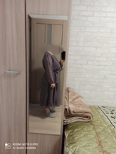 Women Summer Spring-Dress Vestidos A-Line Long-Sleeve Dot Print Midi Chiffon S.FLAVOR