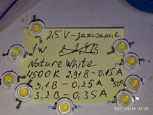 Diode Downlight-Lamp-Bulb Spotlight Chip Smd Leds Led-Light-Emitting Warm White Yellow