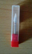 Broca de clavo de cerámica para manicura, taladro eléctrico giratorio, brocas de cortaúñas de carburo de tungsteno, cortador de fresado de manicura