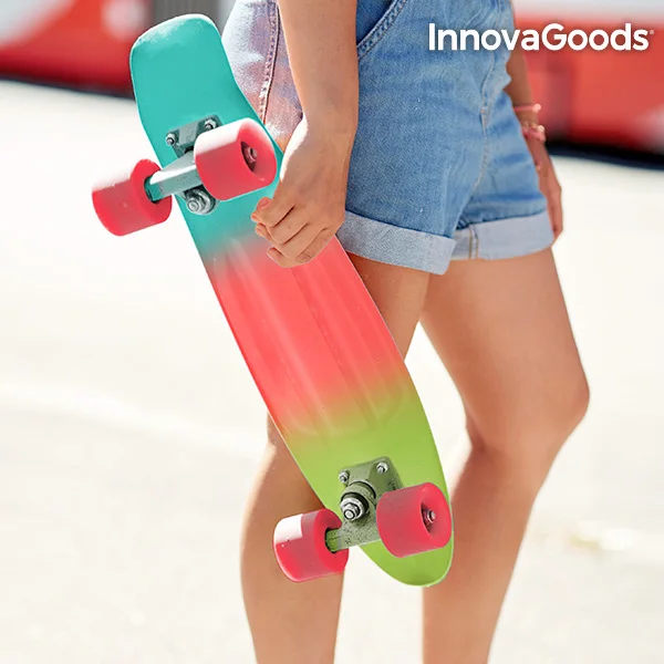 InnovaGoods Mini Cruiser Скейтборд(4 колеса