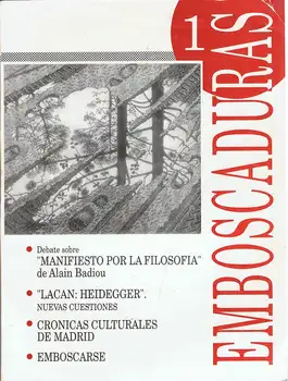 

Emboscaduras N ° 1. May 1991