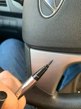 Delineador de ojos líquido negro de larga duración, Lápiz Delineador de ojos resistente al agua, pluma de maquillaje, herramientas cosméticas de belleza de alta calidad, nuevo, 1 Uds.