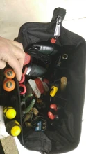 WORKPRO-Bolsas de herramientas de electricista a prueba de agua, bolso portátil impermeable, sirve como organizador de herramientas de lona, para la instalación de reparación HVAC