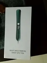 9 engranajes bolígrafo de Plasma láser Etiqueta de piel de Topo removedor de pecas verruga tatuaje mancha removedor multifunción LCD herramienta de belleza