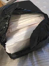 Bolsa de sobre de espuma blanca, sobres acolchados de diferentes especificaciones, envío con bolsa de correo de burbujas, 100 Uds.