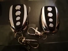 Control remoto universal para puerta de garaje, mando a distancia bonito con código, duplicador para coche, abridor con clonación, 433MHZ, enrollable, 4 llaves