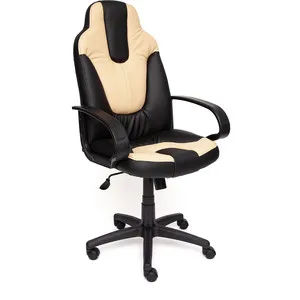 

Armchair tetchair neo (1) leather/deputy, black/beige, 36-6/36-34
