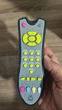 Juguetes con música colorida para bebés, juguetes educativos para edades tempranas con Control remoto por TV y teléfono móvil, juguete de máquina de aprendizaje