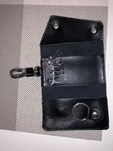 Billetera de cuero genuino de vaca para hombre y mujer, bolsa para llaves multifunción con hebilla de calidad a la moda, organizador de llaves con los titulares de ama de llaves