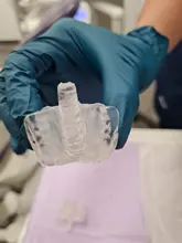 Soporte para la boca de silicona Dental, punta de succión para eyector de Saliva, 5 uds., nuevo