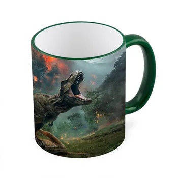 

Mug with a full print of the world of the Jurassic period