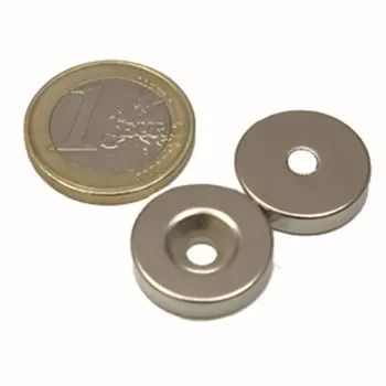 

IMAN 18X4MM(8-4) neodymium MICEL ring nickel hazelnut 10406