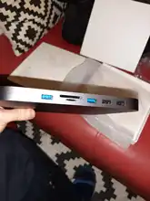 Hagibis-Hub DE USB-C con carcasa de disco duro SATA para Mac, mini concentrador USB 3,0 para Mac mini M1, tipo C, funda SSD, lector SD/TF, novedad de 2020
