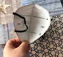 Mascarillas FFP2 para adultos, máscara facial KN95 de 5 capas con filtro, color rosa, 20-200 Uds.