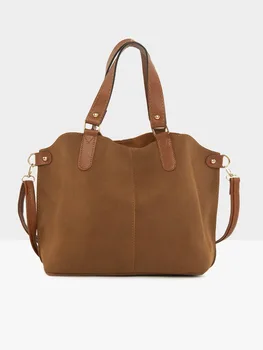 

BEYON WOMEN THREE SECTION NUBUCK BAG SUITABLE FOR DAILY USE FASHION BEAUTIFUL COMFORTABLE EXCELLENT TOP DRESS HOT SKIRT SHIRT