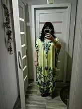 Tunic Women Robe Maxi-Dress Beachwear Kaftan Sarong V-Neck Batwing-Sleeve Lace-Up Indie Folk