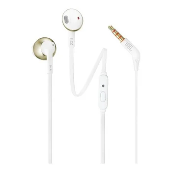 

HEADPHONE JBL TUNE 205 CHAMPAGNE GOLD - DRIVERS 12.5MM - PURE BASS SOUND-FLAT CORD-FUNC. HANDS-free-JACK 3.5MM