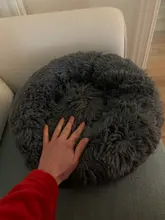 Cats Nest Bed-House Pet-Cushion Pets-Supplies Dog-Mat Plush-Dog Round Warm Soft Winter