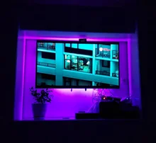 Tape-Ribbon Led-Light Usb-Led-Strip-Lamp Desktop-Screen 2835SMD Flexible HDTV DC5V 1M