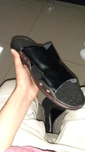 Suecos unisex para primavera y verano, zapatillas con suela blanda de PVC, antideslizante y cubierta de cuero genuino de vaca, diseño a la moda, para uso al aire libre