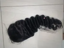 Peluca de encaje transparente HD para mujer, peluca de onda suelta brasileña, pelucas de cabello humano Remy, 13x4, prearrancado con pelo de bebé, 150