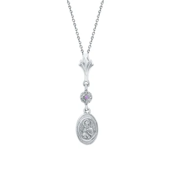 

Silver Pendant with cubic zirconia sunlight sample 925