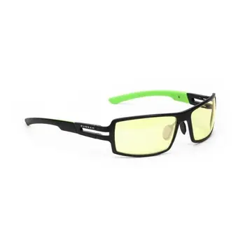 

Gunnar & Razer-Glasses gamer RPG-rimmed and green + amber lenses-filter 65% + reduction visual fatigue