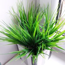 Home-Decoration Arrangement Grass-Plant Wedding-Flower Christmas Plastic Artificial 7-Branches