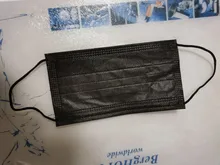 10/20/50/100/200/600 uds máscaras desechables no tejida cara máscaras de capa de 3 capas filtro Anti polvo transpirable adultos máscara de boca negro