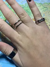 Conjunto de anillos circulares Punk para mujer, Hiphop/Rock, accesorios de dedo con índice de apertura, hebilla de junta, joyería