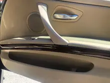 Tirador interior de puerta de coche izquierdo y derecho, manija con cubierta embellecedora, en color gris, beige y negro, para BMW E90, 3 series E91, 316 318 320 325 328