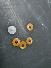 Micro Chip Bluetooth NFC Ntag213, etiqueta FPC Universal, etiqueta de talla pequeña, adhesivo, 5 uds.