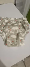Pantalones de entrenamiento para orinal para bebé, bragas para niño y niña, pañales de tela lavables reutilizables, pañales de algodón para bebé a prueba de agua