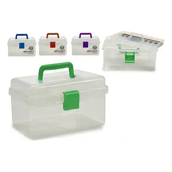 

Multi-use Box Pincello (12 x 10 x 20 cm) Transparent Plastic