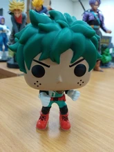 Anime mi héroe personaje universitario Deku y Katsuki & All Might & TODOROKI Tsuyu Linda figura de vinilo colección de juguetes modelo